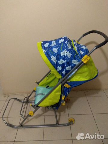 Санки-коляска Ника 