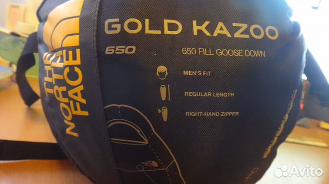 the north face gold kazoo