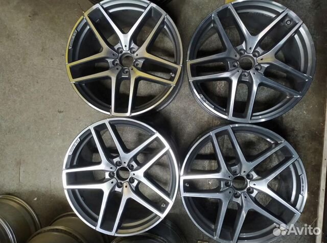 Диски бу оригинал R21 AL на Mercedes GLE Coupe