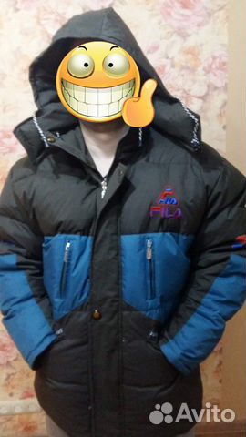Пуховик мужской, новый, Fila, размер XXL