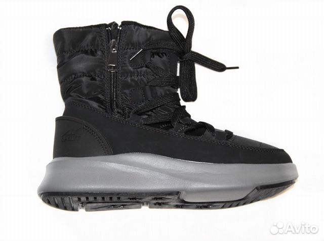 Женские сапожки дутики зима новые 36-41 black Женские сапожки дутики зима новые 36-41 black