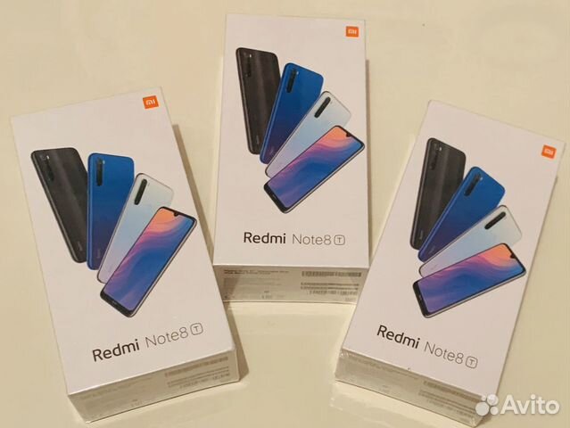 Xiaomi Redmi Note 8T 64/128 Global EU все цвета Xiaomi Redmi Note 8T 64/128 Global EU все цвета