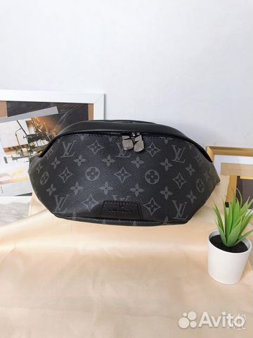 Поясная сумка Louis Vuitton Pumbag LV серая Поясная сумка Louis Vuitton Pumbag LV серая