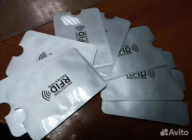 Чехол rfid для защиты банковской карты