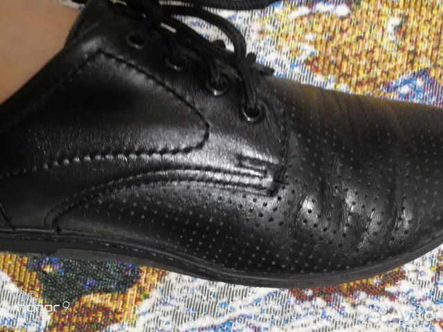 Кожаные туфли 35р на мальчика