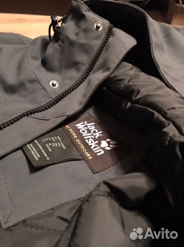 Куртка парка jack wolfskin