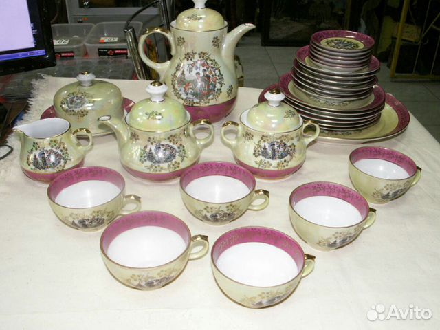 Фарфор Чайный сервиз Фарфор Чайный сервиз