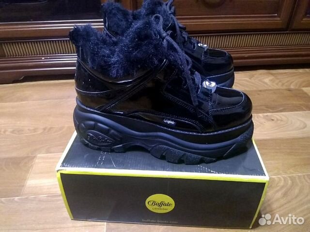 Buffalo зимние кроссовки на платформе