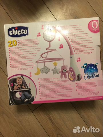 Мобиль Chicco Next2Dreams розовый