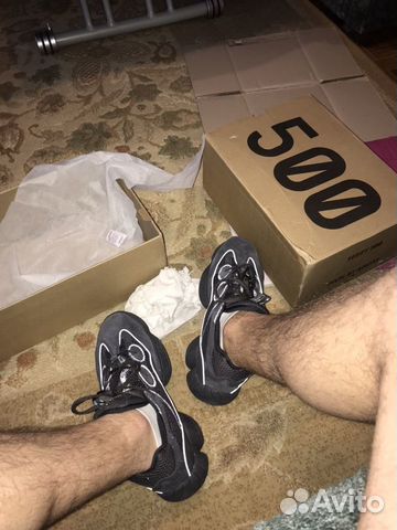 Кроссовки Adidas yeezy 500 black Кроссовки Adidas yeezy 500 black