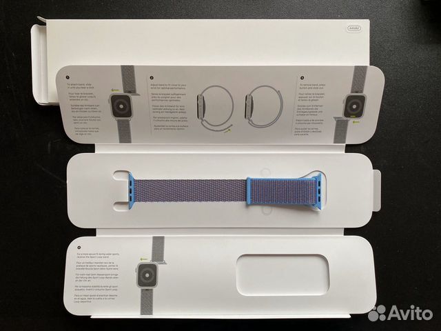 40mm cerulean sport loop