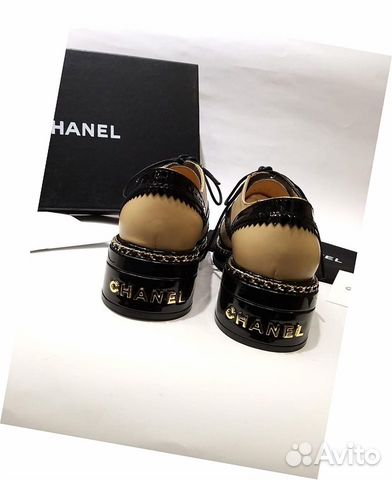 Туфли кожаные Chanel Туфли кожаные Chanel