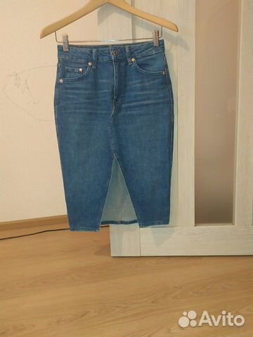 Юбка джинсовая