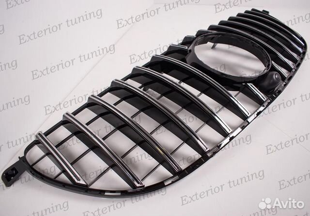 Решетка GT дизайн Mercedes GLE63 хром