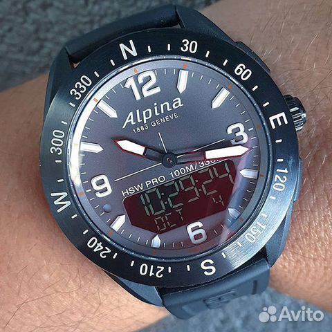 Alpina AlpinerX SmartWatch швейцарские часы