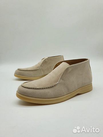 Лоферы замшевые Loro Piana Лоферы замшевые Loro Piana