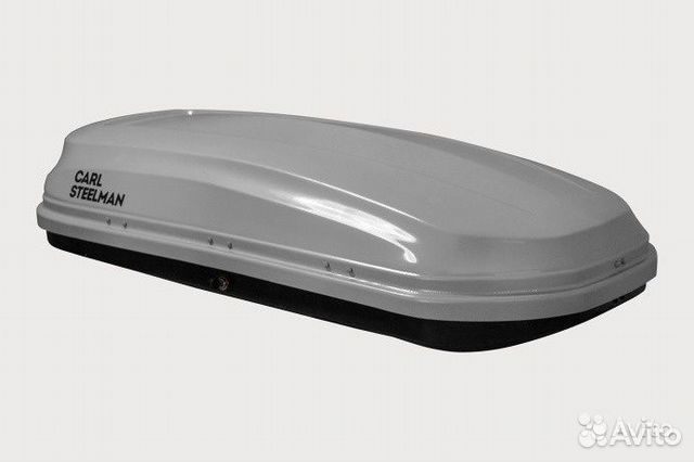 Автобокс Carl Steelman Classic 390 серый карбон Автобокс Carl Steelman Classic 390 серый карбон