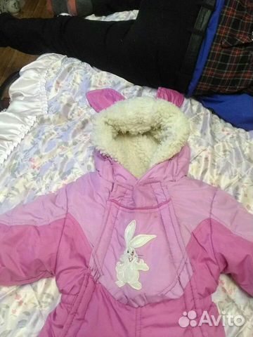 Комбинезон для девочек зайчик