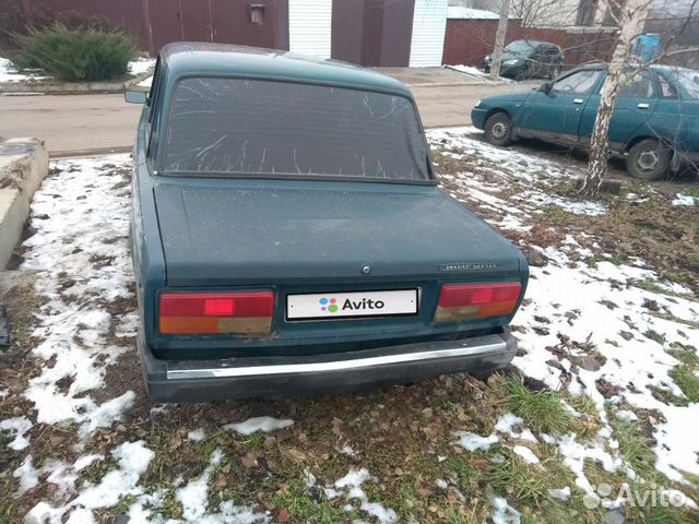 ВАЗ 2107 1.5 МТ, 2000, 62 000 км
