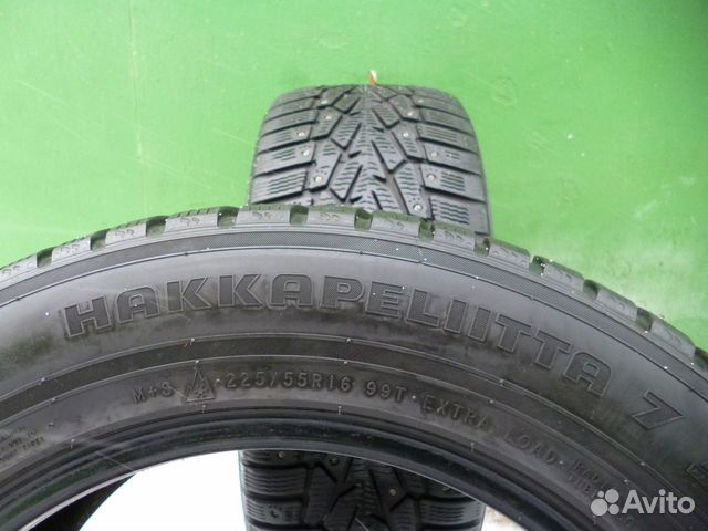 Зимняя шина 225/55R16 Nokian Hakkapeliitta 7 Зимняя шина 225/55R16 Nokian Hakkapeliitta 7