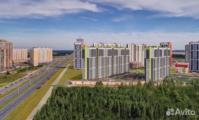 2-к квартира, 51.8 м², 1/25 эт.