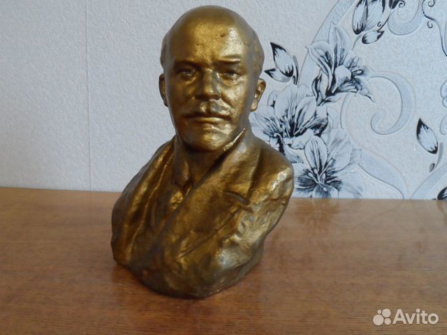 Бюст Ленина Гжель 40гг