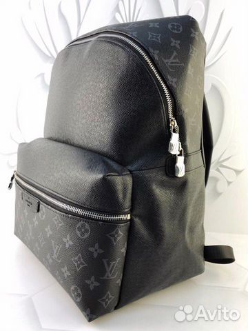 Новый мужской рюкзак кожа бренд Louis Vuitton Новый мужской рюкзак кожа бренд Louis Vuitton