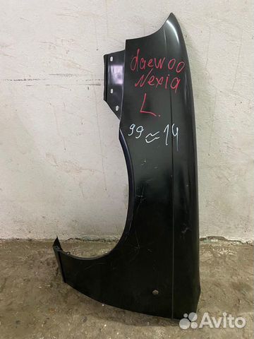 Крыло переднее левое daewoo nexia