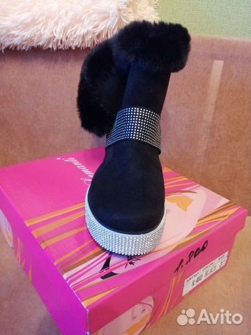 Ботинки, угги 37р. Новые