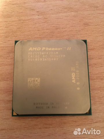 Процессор Amd Phenom II X2 555