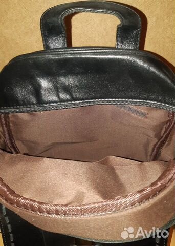 Рюкзак иск. кожа черный Новый Рюкзак иск. кожа черный Новый