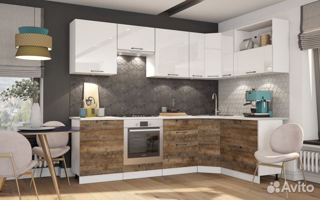 Кухня модульная пластик Кухня модульная пластик