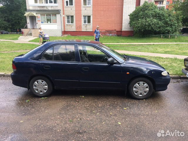 Hyundai Accent 1.3 МТ, 1997, битый, 190 000 км