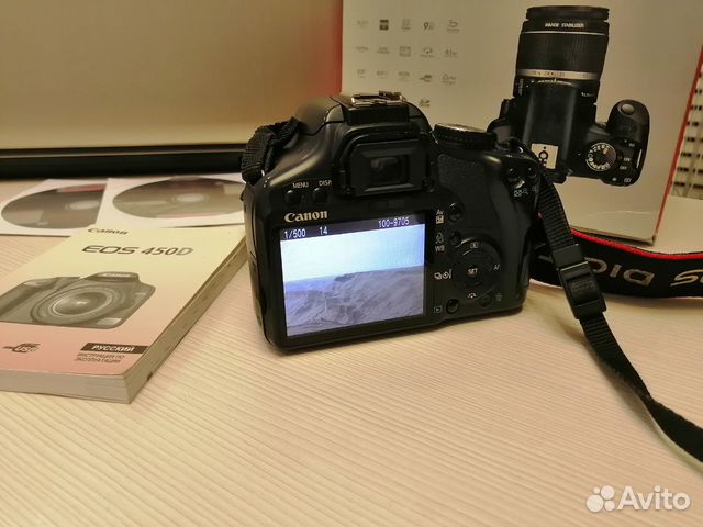 Зеркальный фотоаппарат Canon 450D Kit Зеркальный фотоаппарат Canon 450D Kit