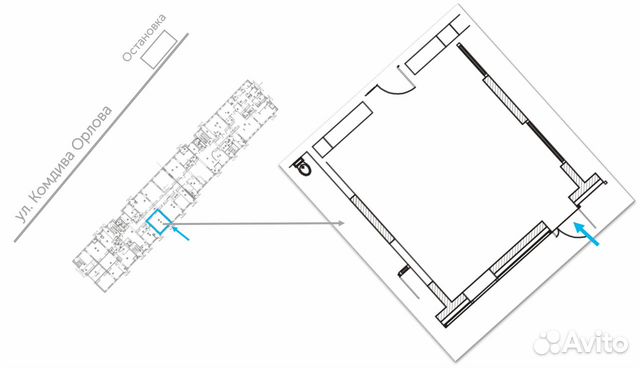 Помещение свободного назначения, 39.41 м² Помещение свободного назначения, 39.41 м²