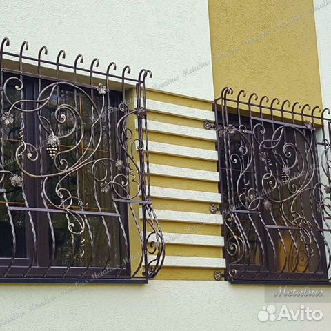 Решётки на окна 8113, с установкой