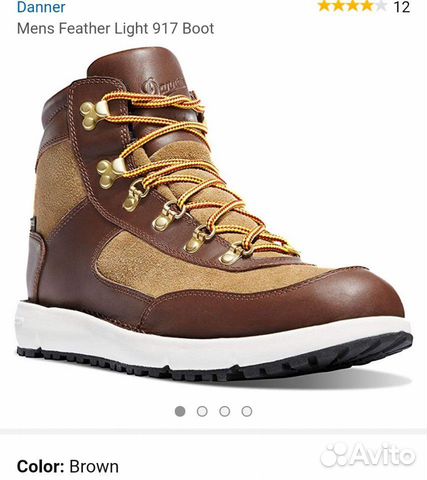 Ботинки Danner feather light 917 brown