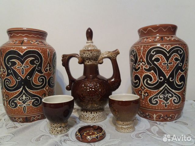 Вазы напольные декоротивные, сервиз керамический