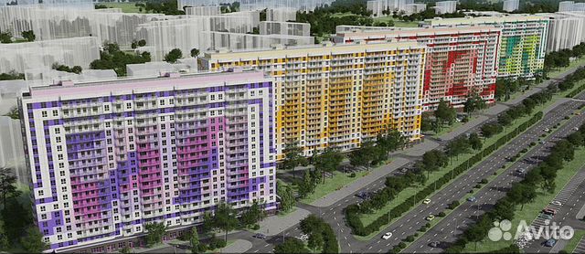 1-к квартира, 37.7 м², 18/19 эт. 1-к квартира, 37.7 м², 18/19 эт.