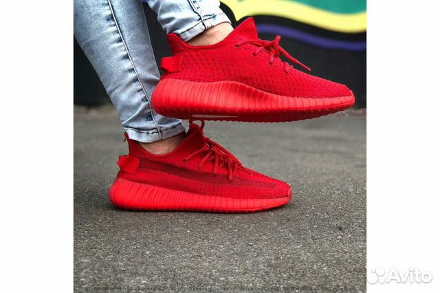 Кроссовки adidas yeezy boost 350 v2 red