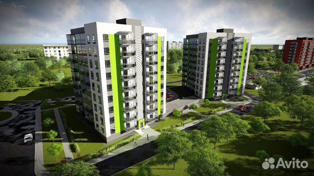 3-к квартира, 71.4 м², 3/9 эт.