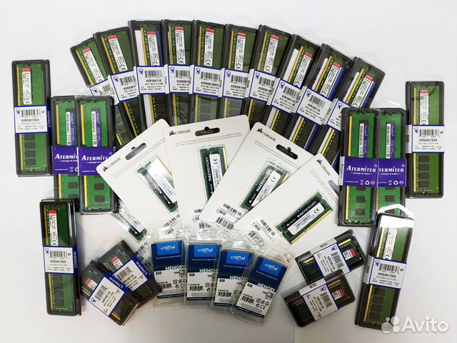 Оперативная память DDR2 DDR3 DDR4
