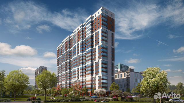 1-к квартира, 44.7 м², 14/19 эт.