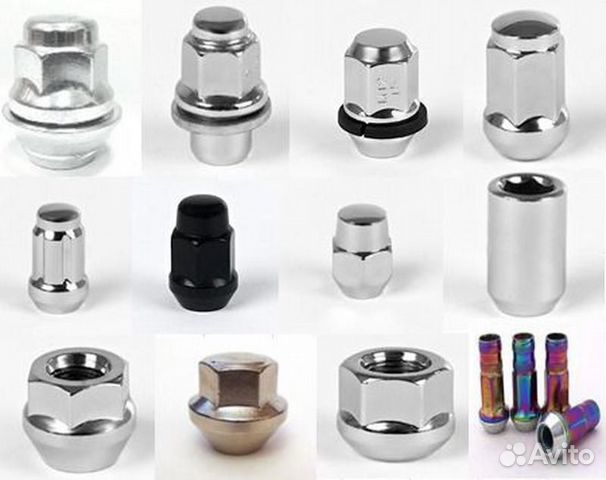 Колесные гайки 12х1.5 высота 35