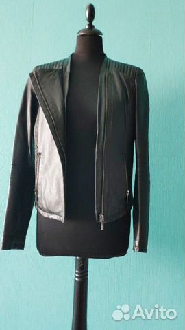 Куртка кожаная жен. Zara Куртка кожаная жен. Zara