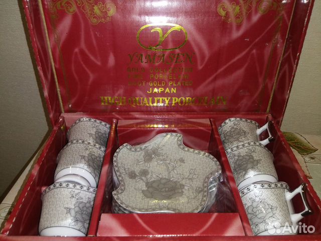 Кофейный сервиз Yamasen gold collection Япония Кофейный сервиз Yamasen gold collection Япония