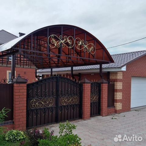 Навес к дому