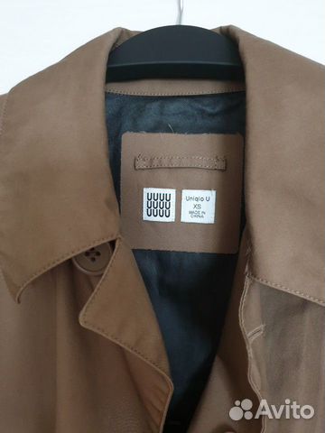 Тренч, плащ мужской Uniqlo U Тренч, плащ мужской Uniqlo U