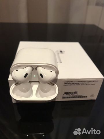 Беспроводные наушники AirPods Оригинал Беспроводные наушники AirPods Оригинал
