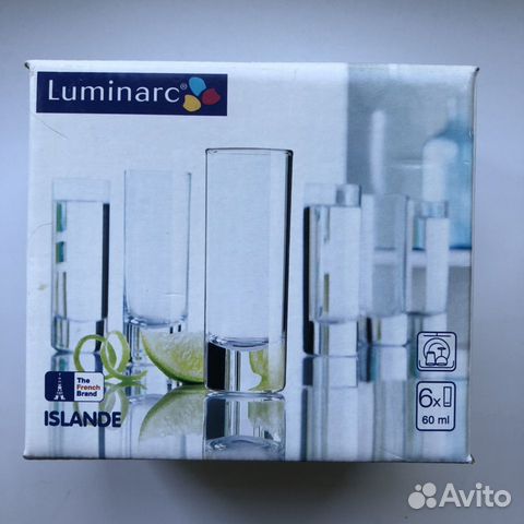 Стопка Luminarc Islande Исландия Стопка Luminarc Islande Исландия